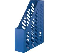10x HAN 16018-16 Porte-revues KARMA - DIN A4/C4, 100% matière recy bleu éco