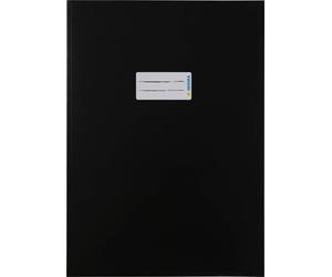 10x Herma 19745 Protège-cahier carton A4 noir