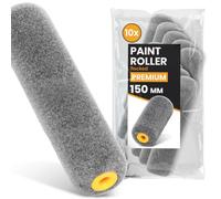 10x Instalguru Rouleau 15 cm Peinture Manchon Mousse Flocage Murs Floquée