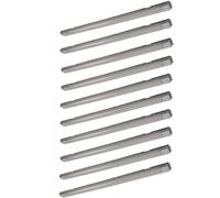 10x LEDs à vasque 36 watts plafonnier pour locaux humides et mouillés IP65 6400K BLANC FROID 1700lm pour atelier, garage, cave etc.