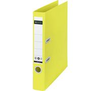 10x LEITZ 10190015 Ordner gelb Karton 5,0 cm DIN A4