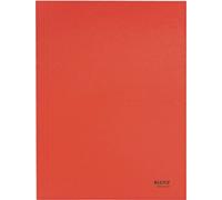 10x Leitz 3906-00-25 Chemise juridique Recycle - A4, 250 feuilles, carton (RC), neutre en carbone, rouge