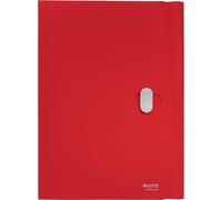 10x LEITZ 46220025 Chemise à rabats Recycle DIN A4 rouge