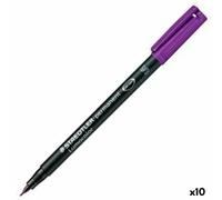 10x Lumocolor 313-6 Crayon à film Lumocolor perm S violet