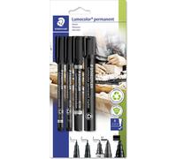 10x Lumocolor 60 BK Marker Set Lumocolor 4St