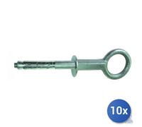 10x Maurer Cheville d’Ancrage En Acier Mp 51 Pour Échafaudage Mat 18X120