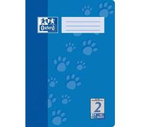 10x Oxford 100050323 Cahier d'école Junior "Tatzen" DIN A4 Lineatur 2