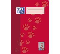 10x Oxford 100050324 livret A4 / 32 feuilles règle 3