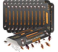 10x Piege a Cafard Non Toxique Piege Cafards Puissant Professionnel Fourmis Araignée Produit Gel Cafards Pour Lieux Intérieurs