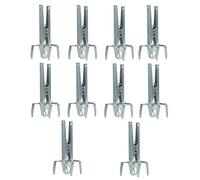 10x Piège À Taupe Et Campagnol Pince Ciseau Métal Galvanisé 19cm
