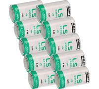 10x Saft pile lithium 3,6V LS33600 D cellule mono LS 33600