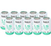 10x SAFT Pile lithium Baby C LS 26500 PLUS 3,6V 8,5Ah Lithium chlorure de thionyle
