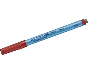 10x Staedtler 305 M-2 Stylo fin pour film Lumocolor® correctable