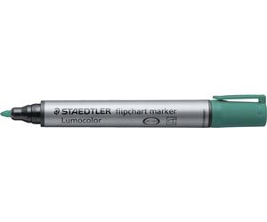 10x Staedtler® 356-5 Marqueur pour paperboard Lumocolor® rechargeable, 2 mm, vert