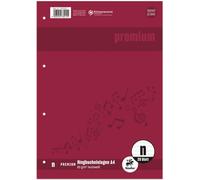 10x Staufen® 734033015 Classeur à anneaux PREMIUM Linéature notes - A4, 90 g/qm, 20 feuilles