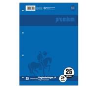10x Staufen® 734033125 Classeur à anneaux PREMIUM LIN 25 - A4, 90 g/qm, 50 feuilles