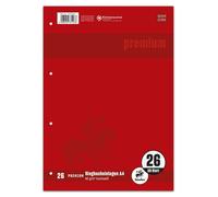 10x Staufen® 734033126 Classeur à anneaux PREMIUM LIN 26 - A4, 90 g/qm, 50 feuilles