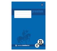 10x Staufen® 734044221 Bloc scolaire PREMIUM LIN 21 A4 50 feuilles 90 g/qm ligné