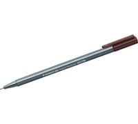 10x Triplus 334-76 Fineliner Triplus rPP brun