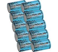 10x Ultralife UHE-ER34615 D Mono Rundzelle 3.6V 19000mAh LS 33600 34615