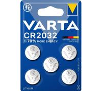 10x VARTA piles bouton CR2032 5er piles lithium 3V montres Industrial Universal