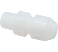 10x12mm & R1/2'' PVDF Raccord à compression pour tuyau droit avec filetage mâle 10bar/145psi