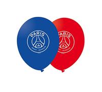 Generique Ballons 11 imprimés PSG Bleu Taille Unique