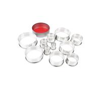 11 Emporte Pièce Ronds de Ø 2 à 8.6 cm