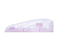 11 pièces ensemble de règles métriques françaises, outils de conception de couture en plastique flexibles et pliables pour la couture de modèles de vêtements de bricolage,