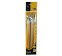 11 Pinceaux - Brosses - Fibres Naturelles - Peinture À L'huile - Raphaël
