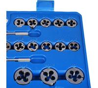 110 pièces/set Tarauds M2-M18 avec écrou et manche de clé, set d'outils à main robuste