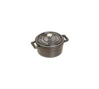 Staub Mini-cocotte La Cocotte ronde fonte 0,25 L Ø 10 cm Gris graphite