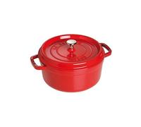 Staub Cocotte ronde en fonte 3,8 l rouge