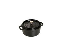 - 1102425 - Cocotte - Ronde - Noire Mat - 24 cm