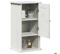 (11042)Moderne Cabinet de salle de bain avec porte VIGO Blanc et Blanc Antique ,poid:9 kg