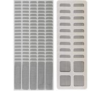 110Pcs Réparation De Fenêtres Ruban Auto-Adhésif Pour Anti Insectes Moustiq,Réparer les Toile Moustiquaires Ruban à Mailles en