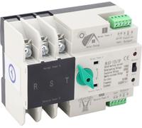 110VAC 100A Dual Power Commutateur de transfert automatique 3P 35mm montage sur rail Onduleur PV Commutateur de transfert automatique