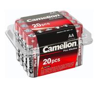 [11102006] Camelion Boîte de 20 piles Plus Alkaline LR6 Mignon AA 1,5V