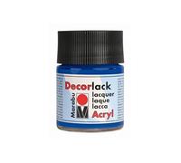 [113005052-3] Marabu Lot de 3 Flacons 50 ml Peinture Acrylique DECORLACK Bleu...