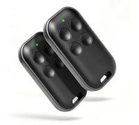 114258 Télécommande Portail pour Avidsen Lot de 2, Bip 4 Boutons 433,92 MHz Rolling Code, Haute Sécurité Portée 80m, Compatible avec Extel/Thomson/Astrell