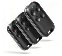 114258 Télécommande Portail Pour Avidsen Lot De 3 Bip 4 Boutons 433 92 Mhz Rolling Code Haute Sécurité Portée 80M Compatible Av
