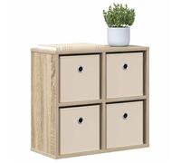 (11437)Commode - contemporain - Buffet rangement - avec tiroir Chêne Sonoma 49,5x22x47 cm ,poid:8.12 kg