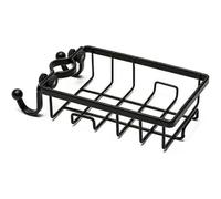 (1157) Porte-éponge en acier inoxydable pour évier, étagère de rangement de cuisine, support à ventouse