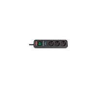 Brennenstuhl Multiprise EXCORD 1158820315 3 prises 1,5 m parasurtenseur 13 500 A Anthracite