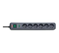[1159291136] BRENNENSTUHL Bloc multiprise parasurtenseur Eco-line socle 6 pri...