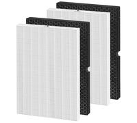 116130 Filtre de rechange H TURE HEPA et filtre à charbon actif - Compatible avec Winix 5500-2 (lot de 2)