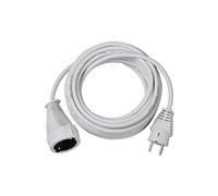 1168460 Cordon prolongateur de qualité en Plastique, Blanc, 10 m