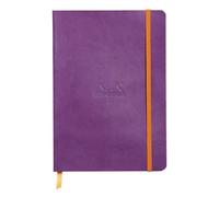 [117410C] Clairefontaine RHODIARAMA carnet souple VIOLET A5 ligné 160p pap iv...