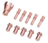 11pcs SET MIG Souding Gun Accessory Kitter Cutter PCT80 Electrodes TIPS Couvertures de Protection avec Boîte de Rangement pour
