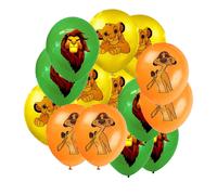 12/24/32pcs Ballons en latex Lion King 12 pouces, décorations de fête d'anniversaire pour enfants sur le thème de Simba 24pcs-Mixing colors